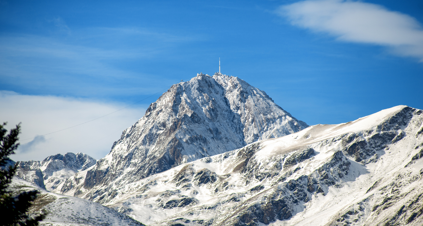 Image plein écran du pic du midi
